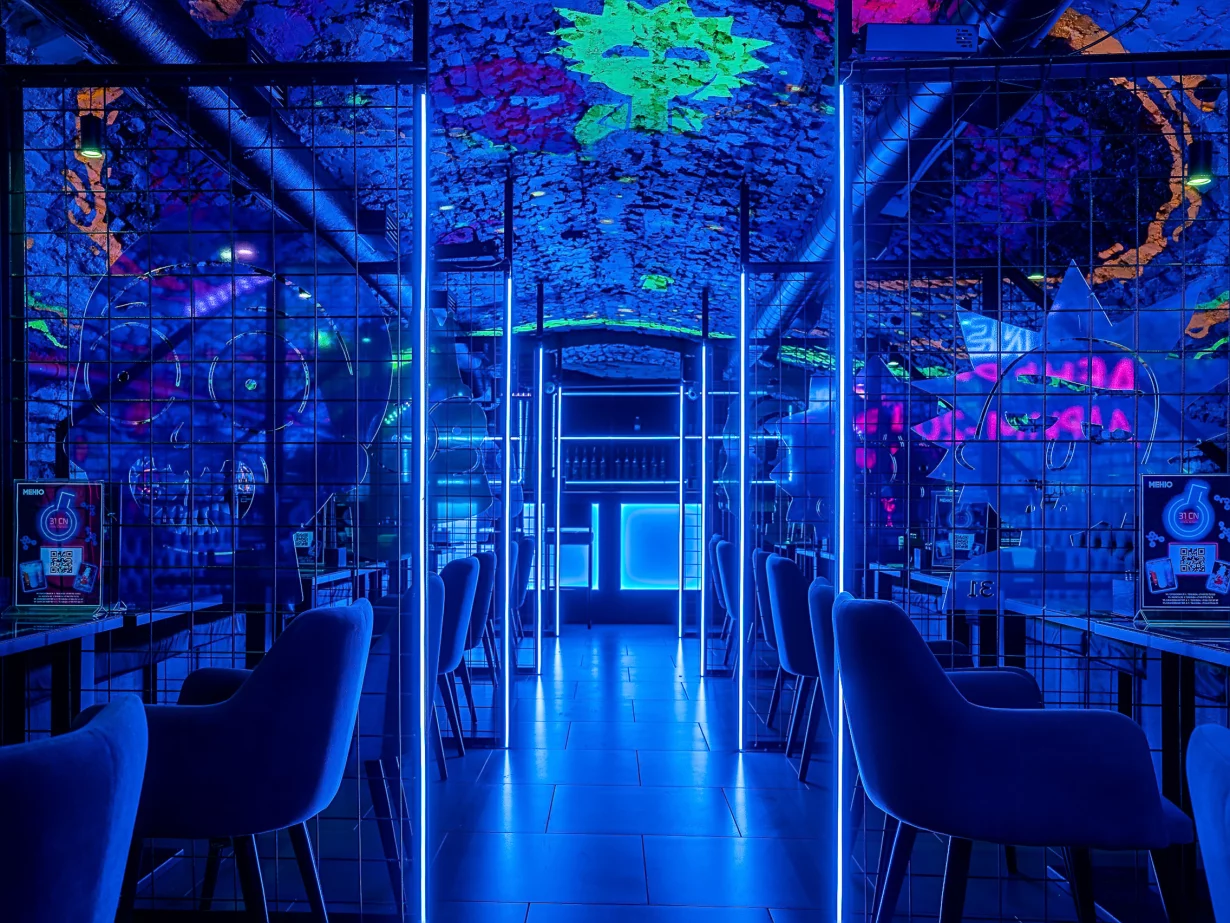 Свадьба в клубе «Neon Bar»